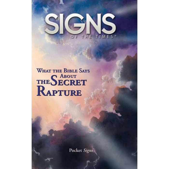 Pocket Signs - The Secret Rapture - Package of 100 Pocket Signs - The Secret Rapture - Package of 100